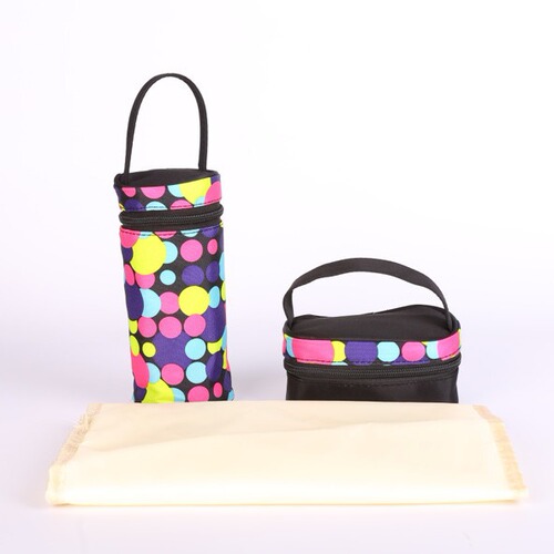 New Style Polka Dot Fashion Crossbody Large Capacity Mommy Bag Set of Five Outing Baby Maternity Bag Handheld Single Shoulder Mother Bag