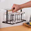 Japanese drying rack home use, coffee glass holder, kitchen