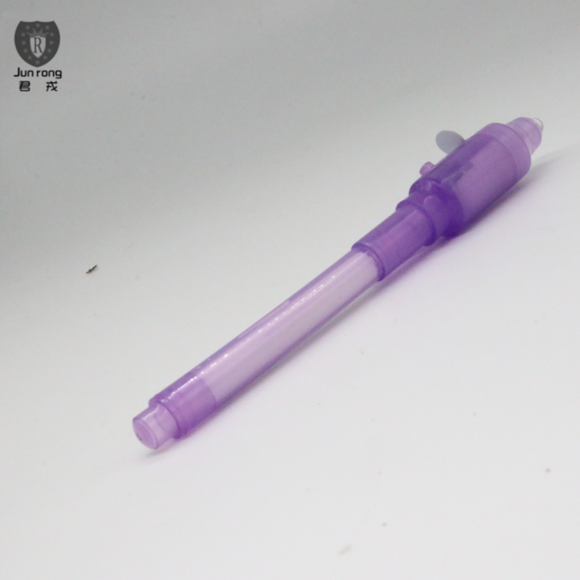 Pluma de luz invisible de plástico pluma de cabeza grande pluma detector de dinero pluma multifunción diseño de logotipo en stock pluma de publicidad pluma de regalo Tonglu