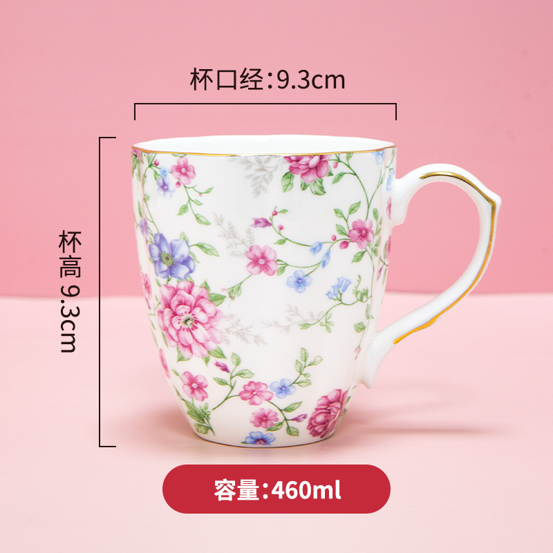 Exportación de comercio exterior de cerámica café taza de leche taza de bebida de oficina publicidad de negocios regalo creativo taza de china de hueso