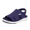 Summer sandals, breathable elastic comfortable footwear for leisure, plus size