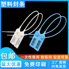 批发园林标签一次性塑料封条物流封签集装箱油罐车防盗扣苗木扎带