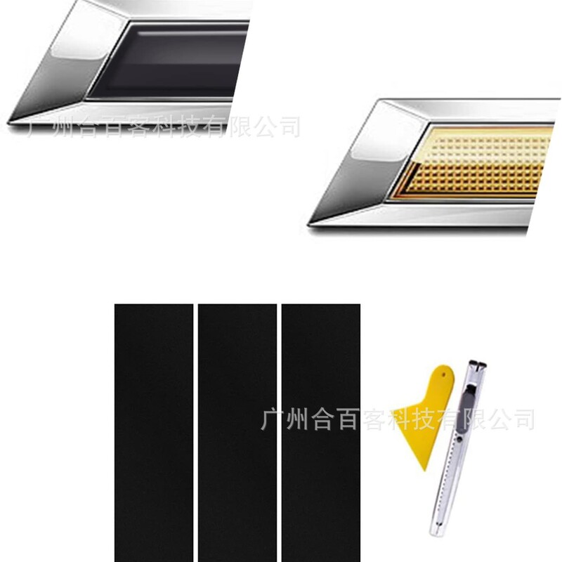 Suitable for Chevrolet Bow Logo Sticker Cutting DIY Sticker 3 Pieces Amazon Best-Selling Car Sticker