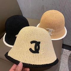 正しい版の小さい香の風のバケツの帽子の韓国版の日よけの漁師の帽子の通気性は色を合わせて旅行します。