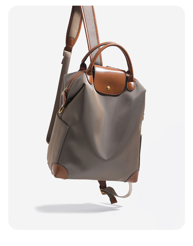 Clean Design Premium Dual-Shoulder Backpack Commute Laptop Bag Lightweight Large-Capacity Nylon Backpack Business Travel Bag
