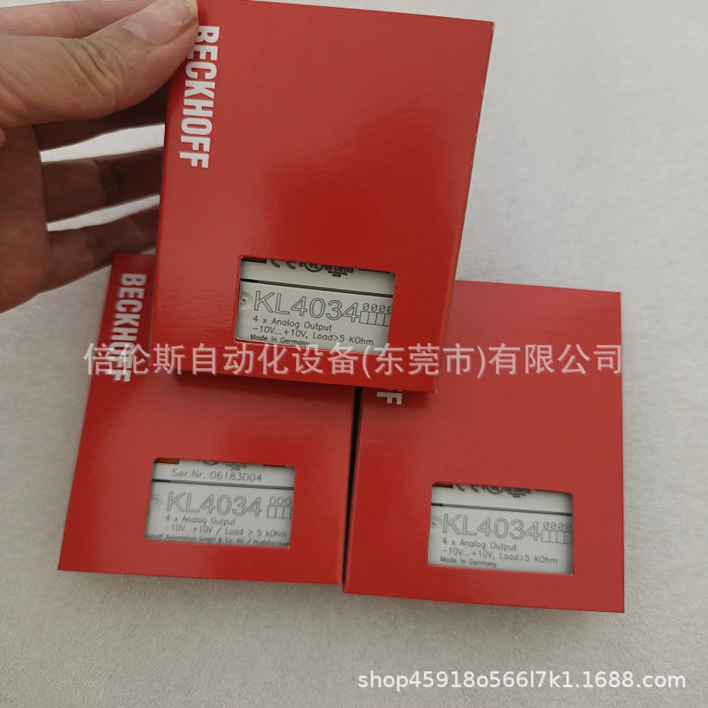 KL4034 Модуль Beckhoff/BECKHOFF в новой упаковке теперь доступен по сниженной цене