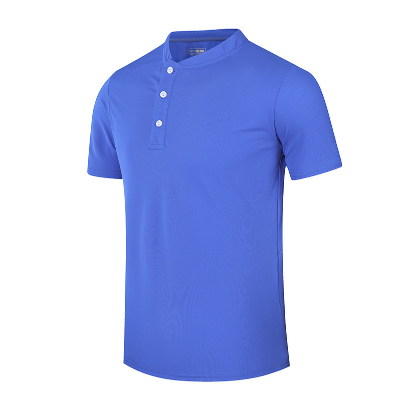Tennis Sports Polo Shirt Men's T-Shirt Men's Golf Training Short-Sleeved New Summer Half-Sleeved High-Elastic Quick-Drying Shirt