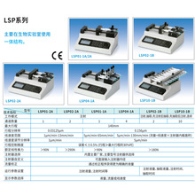 保定兰格LSP02-2B实验室静电纺丝注射泵 灌注/抽取型双通道注射泵
