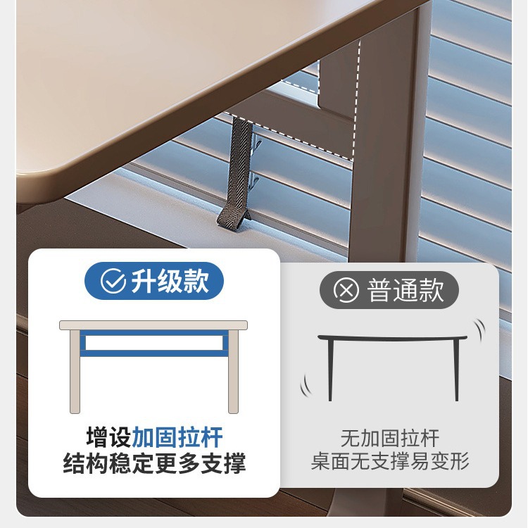 Escritorio dormitorio estudiante estudio escritura mesa de aprendizaje crema estilo hogar simple escritorio de la computadora mesa de oficina