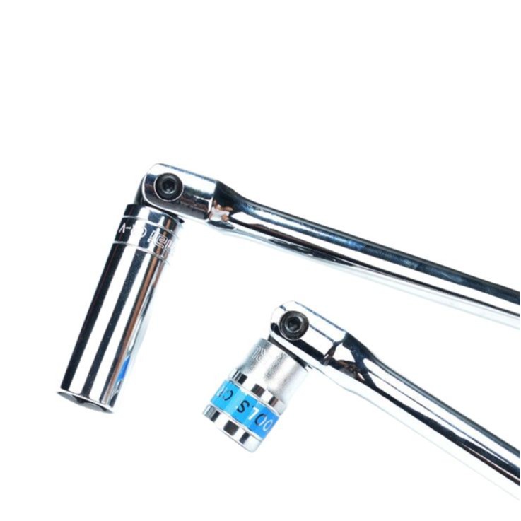 Llave de carraca con cabeza móvil F-Rod de 1/2 pulgada, varilla de refuerzo alargada para reparación automotriz, venta al por mayor