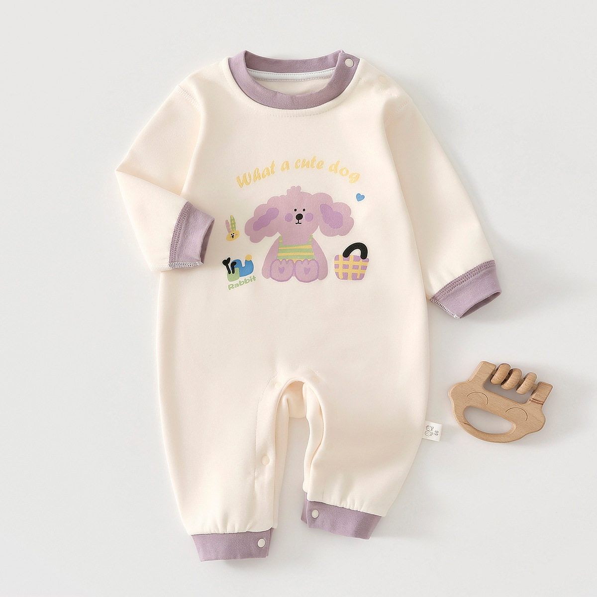 Baby Autumn and Winter Clothes, Cashmere Silk Jumpsuits, Home Clothes, Men's and Women's Baby Thermal Intimates, Winter Pajamas