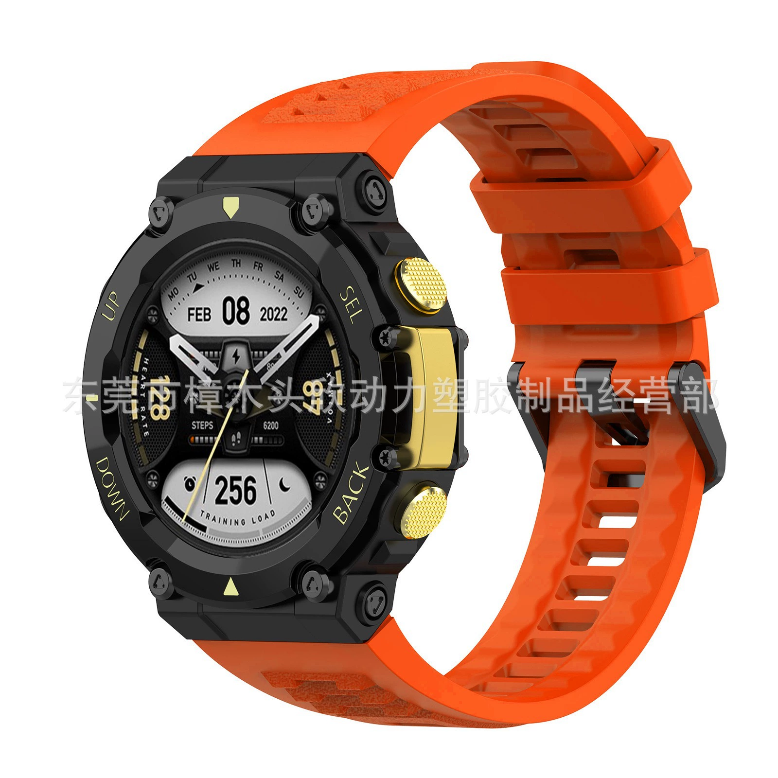 Подходит для Yuewo Amazfit T-REX 2, оригинального ремешка из резины, ремешок Huami Rex 2, в наличии