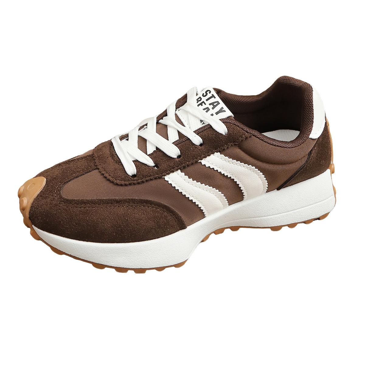 Zapatos de mujer de tamaño grande transfronterizo de cintura pequeña zapatos de papá mujeres primavera y verano nuevos zapatos casuales rojos de suela gruesa zapatos deportivos Gump