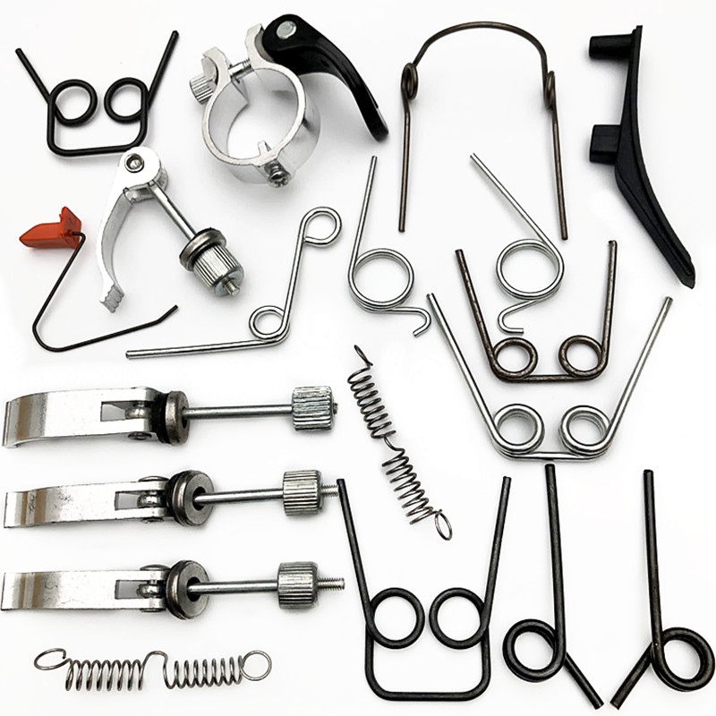 Children's Scooter Accessories Spring Quick Release Rod Kidsren's Three- and Four-Wheel Pull Spring Lift Rod Steering Return Snap Spring Marble