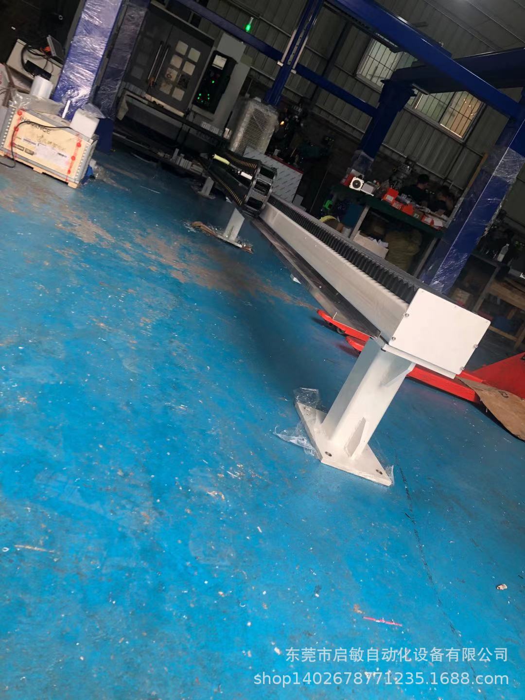 厂家直销齿轮齿条滑台模组搬运桁架机械手重载型地轨第七轴机器人