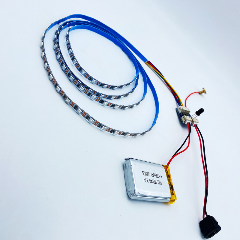 RGB3528礼盒usb灯带3.7v 5v小夜灯 亚克力5mm60灯90灯3535LED灯条|undefined