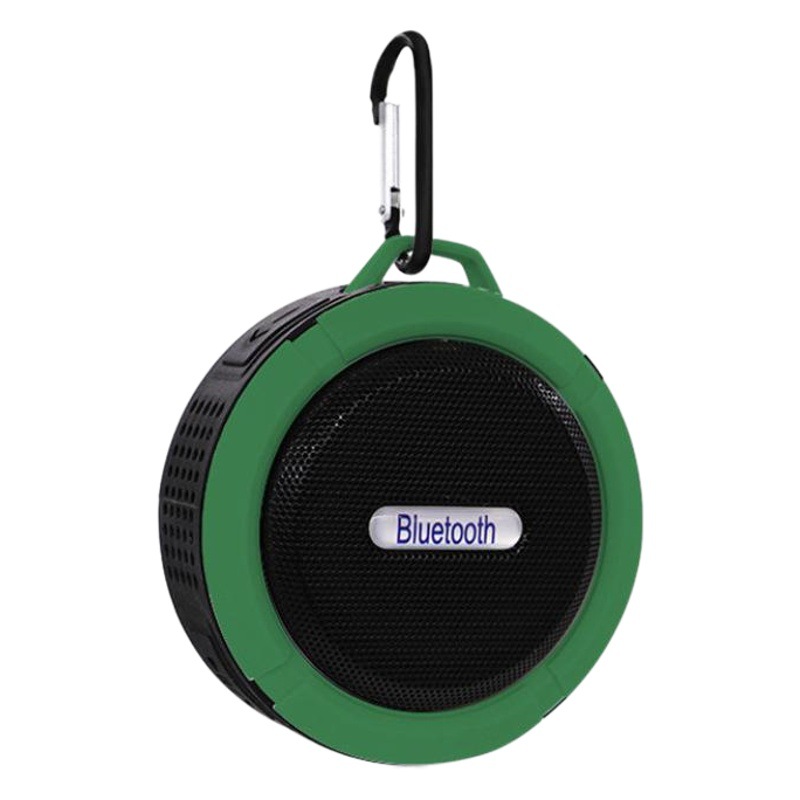 Suministro de puesto de comercio exterior tarjeta portátil inalámbrica Bluetooth audio C6 regalo baño impermeable gran ventosa Altavoz Bluetooth