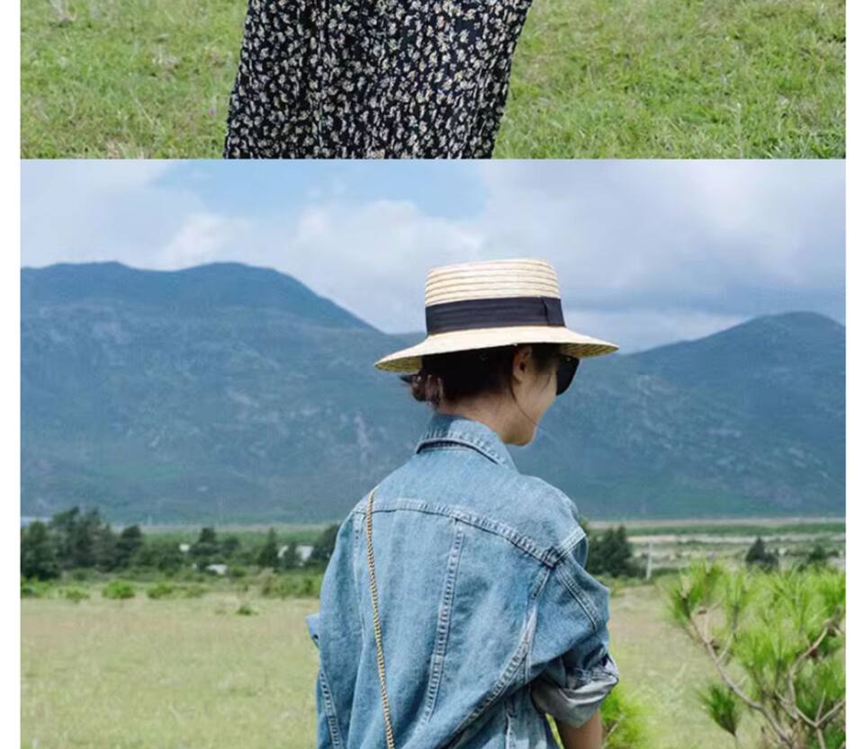 Áo khoác denim nữ dáng ngắn form rộng tay dài cổ ve — áo khoác denim dài tay chi tiết 6