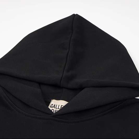 GALLERY DEPT American High Street otoño y invierno nuevo estilo para hacer letras antiguas impresas para hombres y mujeres sueltas casuales sudaderas con sombrero