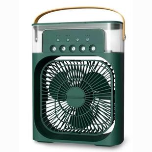 Refrigeration Spray Fan Desktop Powerful Electric Fan Dormitory Office Small Light Sound Strong Wind Wholesale Cross-Border