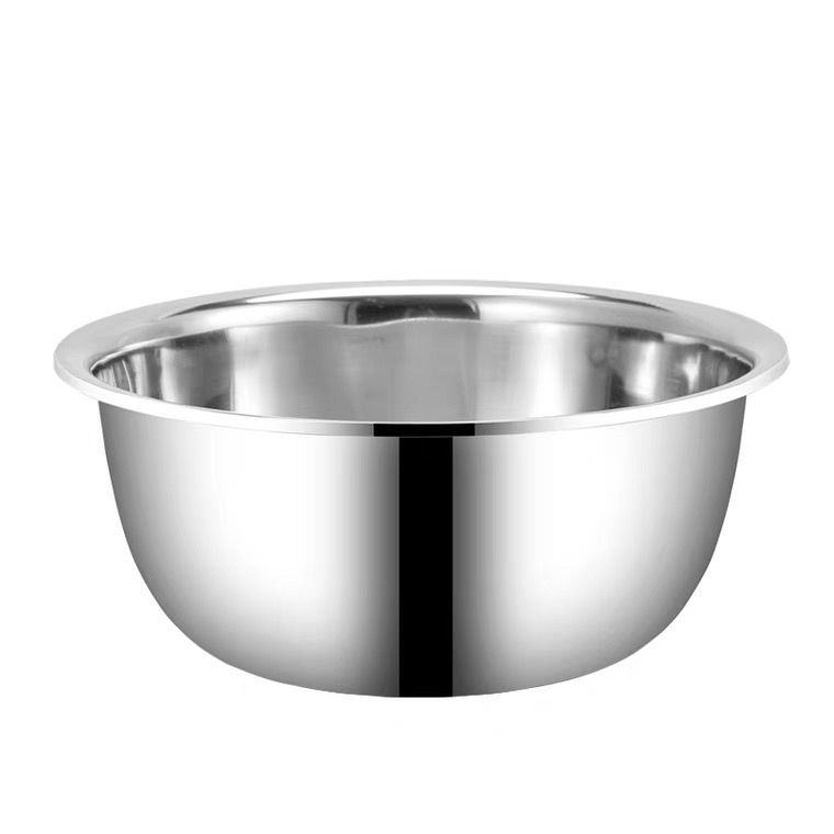 Grado alimenticio 304 acero inoxidable cuenca doméstica espesa y lavado de la cara cuenca de sopa de huevos cuenca de cocina cuenca de goteo cuenca de cocina