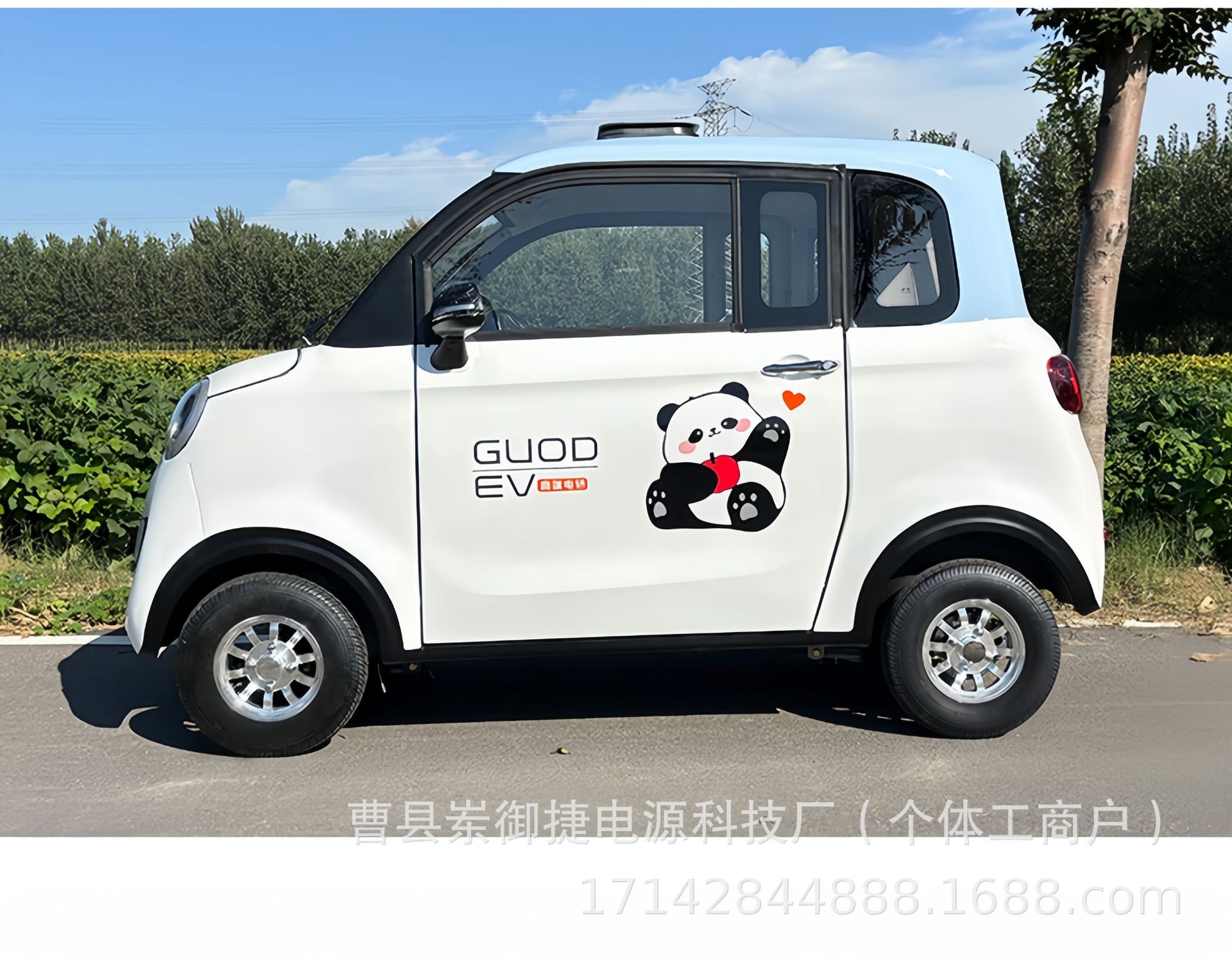 Electric Four-Wheel Vehicle for Elderly, New Energy, Home Use