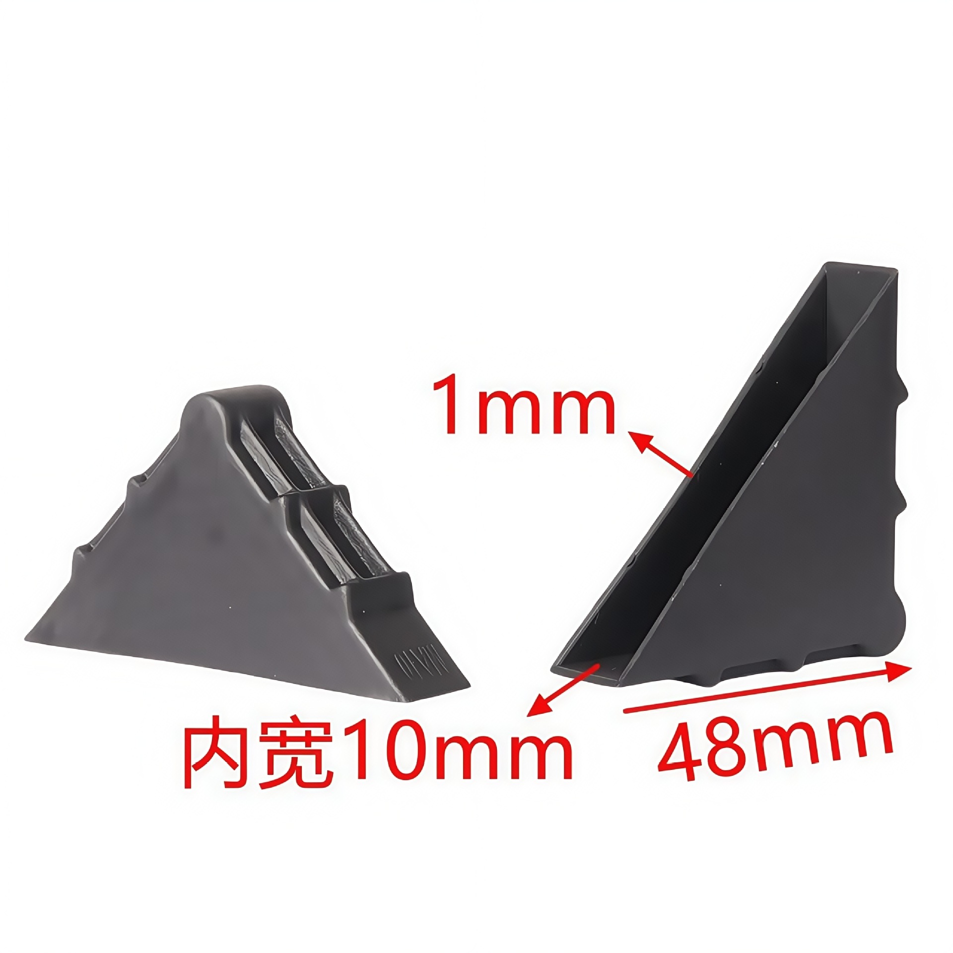 내경 10mm (강화형)  폴리프로필렌  검정색