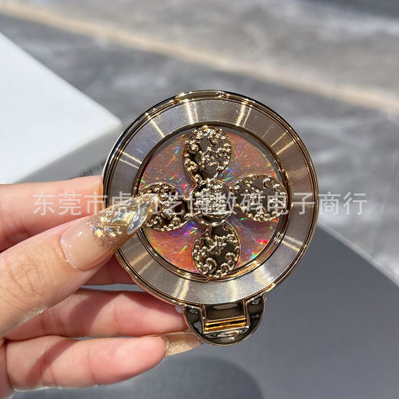 风生水起旋转解压背贴神器手机壳支架中间可360度旋转两用支架潮|undefined