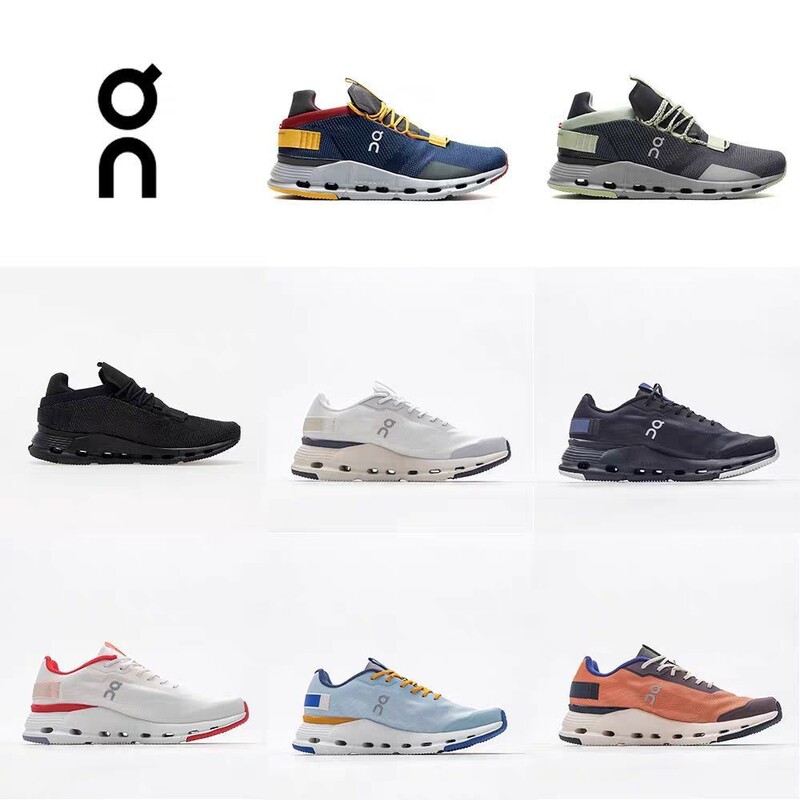 Putian on Cloudnova Form Low-Top Men's and Women's Sports Shoes Mesh Cushioning and Wear-Resistant Running Shoes