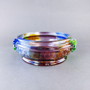 Factory direct ancient glass porch living room home auspicious decoration housewarming gift-giving good product brave cornucopia