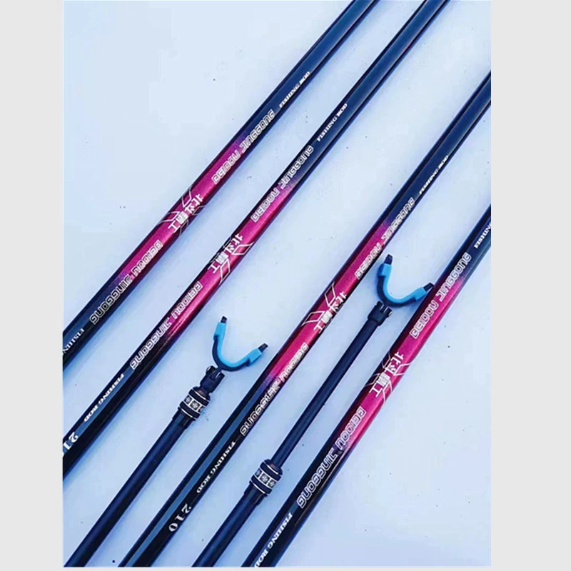 Carbon copying network bracket ultra -hard -hard fish ultra -net rod full set of fishing telescopic positioning cannon tablet holders wholesale
