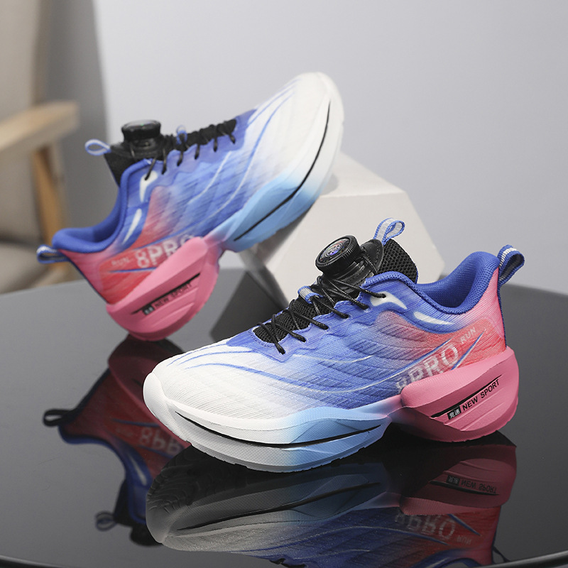 Zapatos para niños 2025 primavera y verano nuevos zapatos deportivos para correr para niños medianos y grandes zapatos para correr profesionales transpirables y livianos