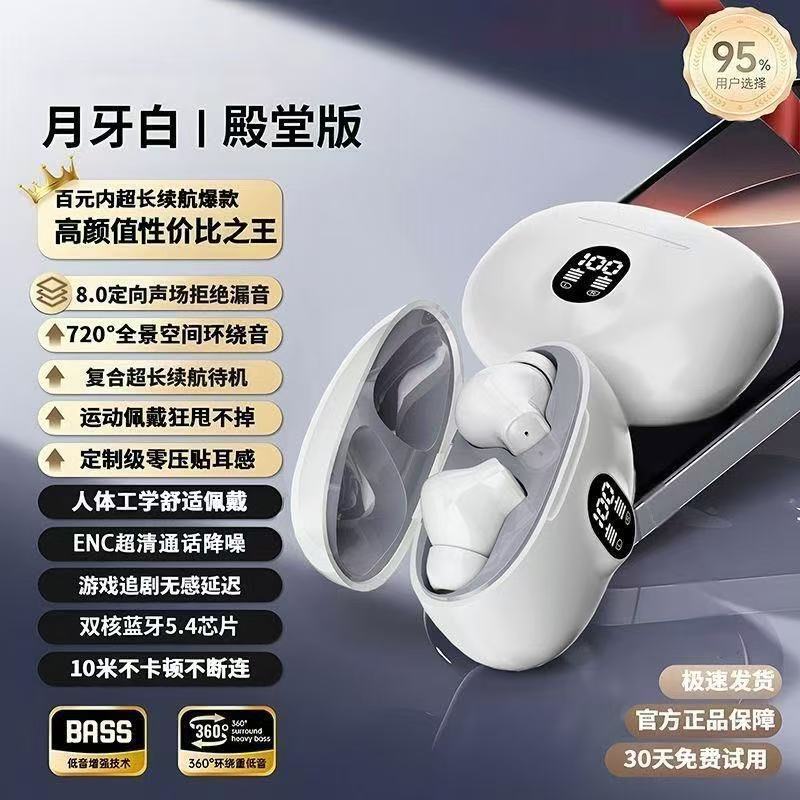 Bluetooth ヘッドセットワイヤレス高価値 2025 新しい Bluetooth ヘッドセットランニングスポーツデジタルディスプレイ Bluetooth ヘッドセット|undefined
