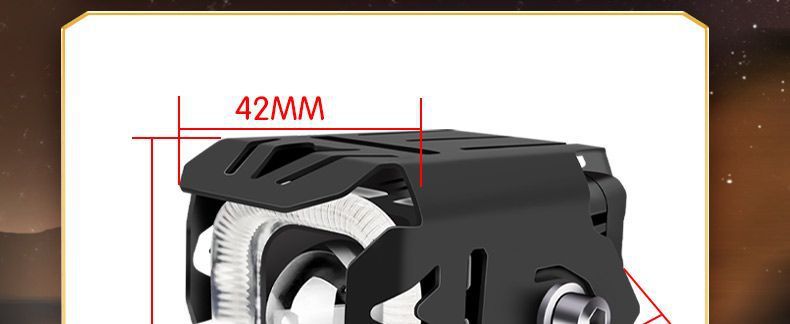 Motorcycle spotlights auxiliary lights electric lights led external headlights modified bright light paving waterproof rider
