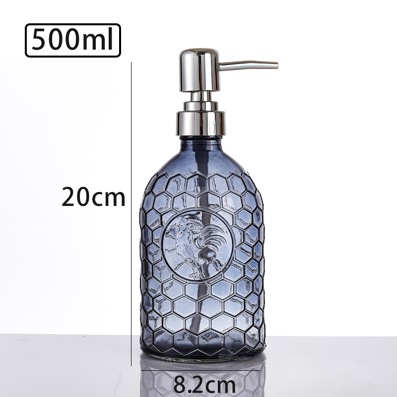 500ml; 회색 수탉 돈; 유리