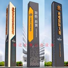 不锈钢大型精神堡垒商场停车场指示牌指路牌公园景区导视牌导向牌