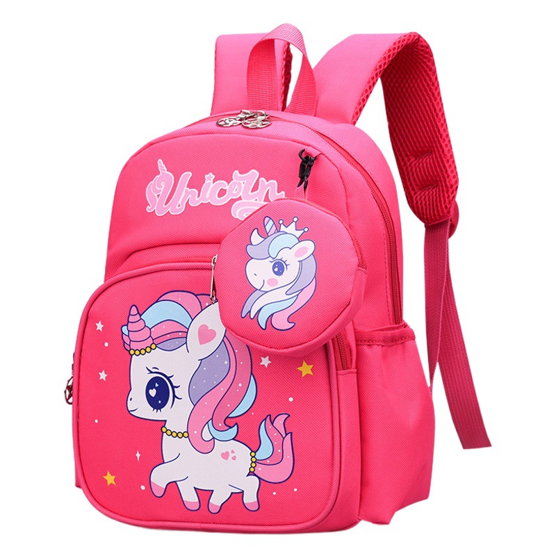 Kindergarten schoolbag chica colgando bolsa pequeña clase media clase preescolar 3-6 años 5 niños bebé niños astronauta mochila