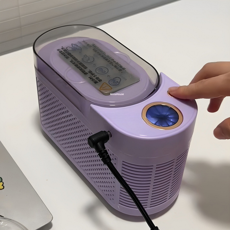 Ice Making Machine Household Small Dormitory Low Power Solid Ice Making Machine Convenient Car Camping Style Ice Making Artifact