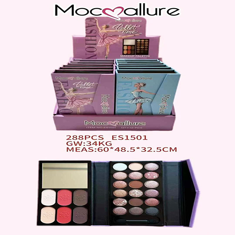 Mocoallure nuevo traje de maquillaje de papel de unicornio con sombra de ojos transfronteriza de comercio exterior y rubor