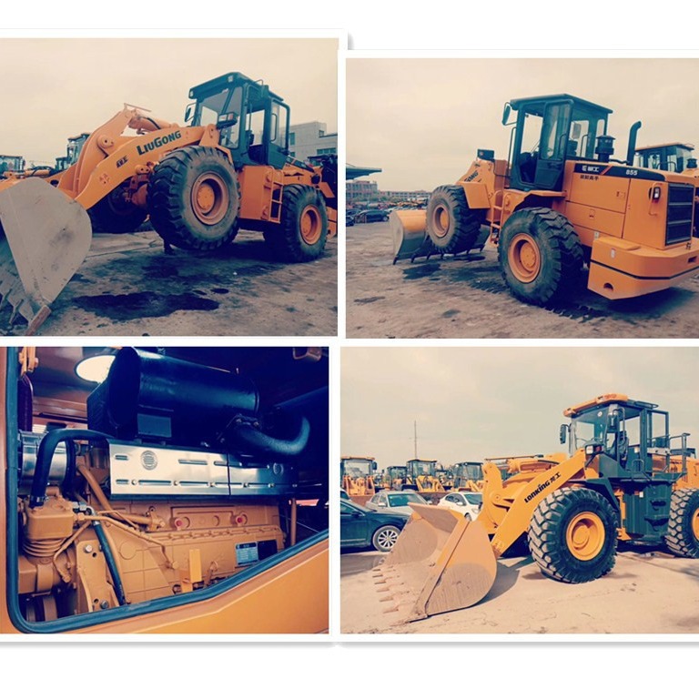 Mongolia Interior cargador de segunda mano Liu Gong856H 50CN Lin Gong956 exportación puerto de Mongolia
