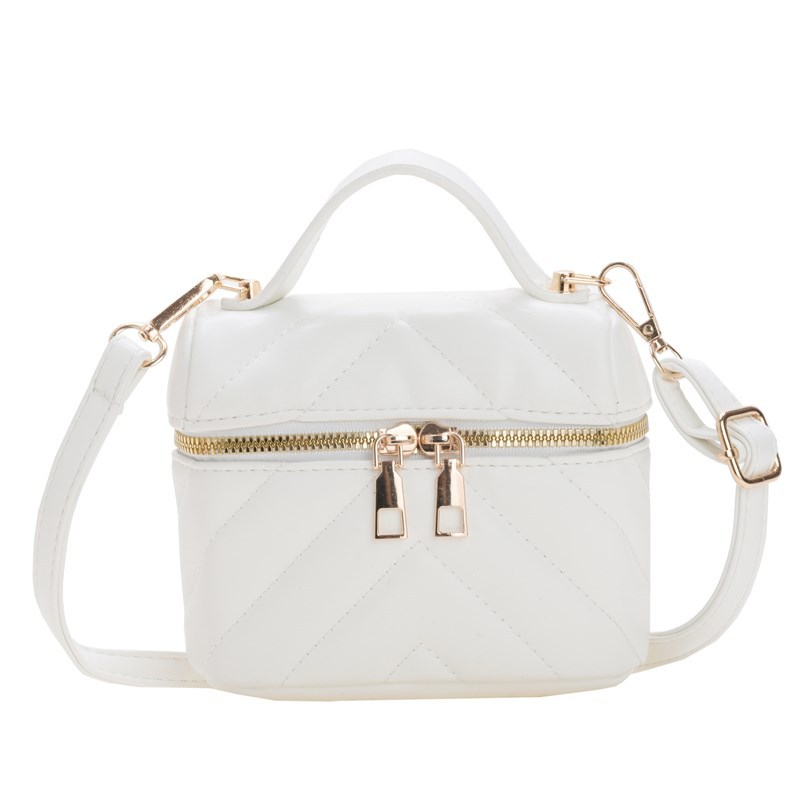 Coreana simple color sólido princesa bolsa de hombro mini bolsa de caja de chicas 2024 nuevo bolso de cadena de niños