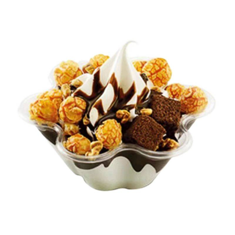 冰淇淋甜品杯子一次性商用水果沙拉酸奶杯雪花冰碗刨冰碗摆摊加厚|undefined