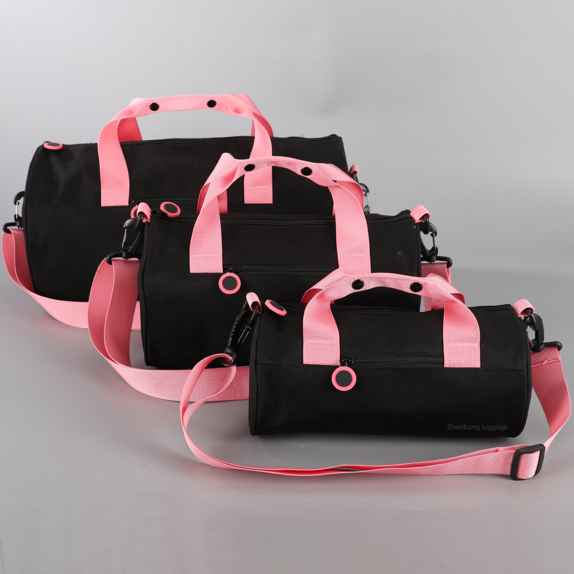 ヨガフィットネスバッグ、水泳スポーツバッグ、防水軽量荷物バッグ、円筒形ダンスバッグ、ロゴ印刷可能、新年