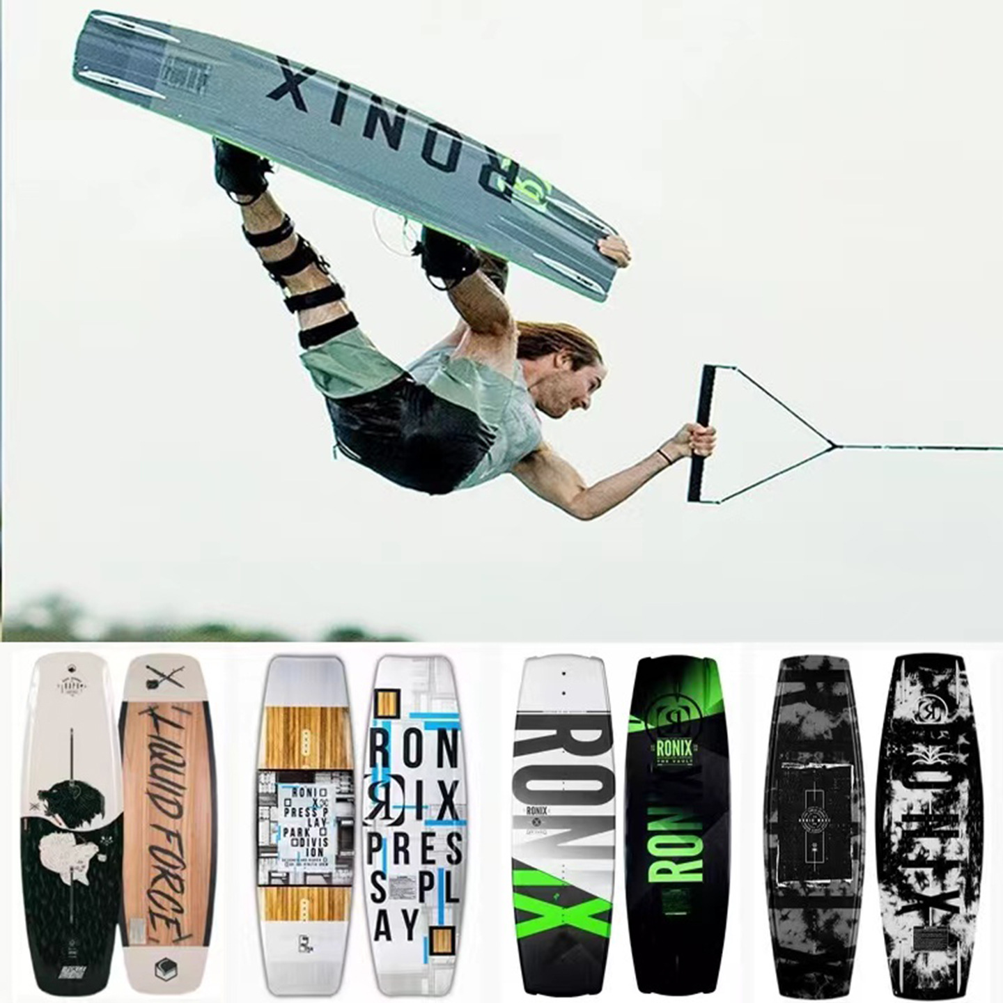 Surfboard, Water Ski, Wakeboard Imported from the United States, Motorboat Tow, Water Sports Cable Board