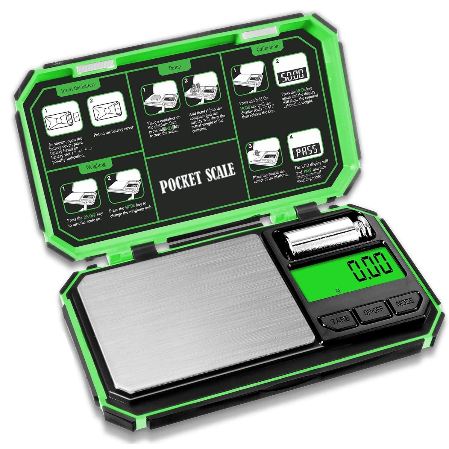 Новые бестселлеры Amazon: портативные цифровые мини-весы для выпечки, ювелирные весы с точностью 0,01 г, набор инструментов, ювелирные весы