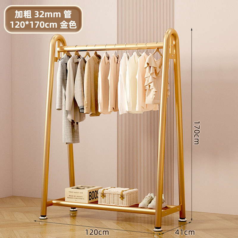 걱정 없는 애프터 서비스丨빅맥 3.2CM 두꺼운 파이프 직경丨럭셔리 골드-바닥을 걸레질하지 않고 높게 [120CM*170CM] 단일 레이어 모델