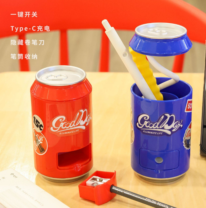 Lámpara de mesa pequeña creativa transfronteriza papas fritas helado manguera luz de noche usb carga estudiante niños decoración de escritorio al por mayor