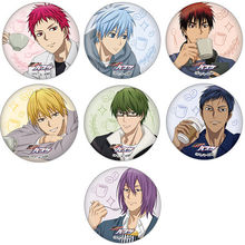 黑子的篮球周边动漫徽章黑子哲也火神大我黄濑凉太绿间真太郎吧唧