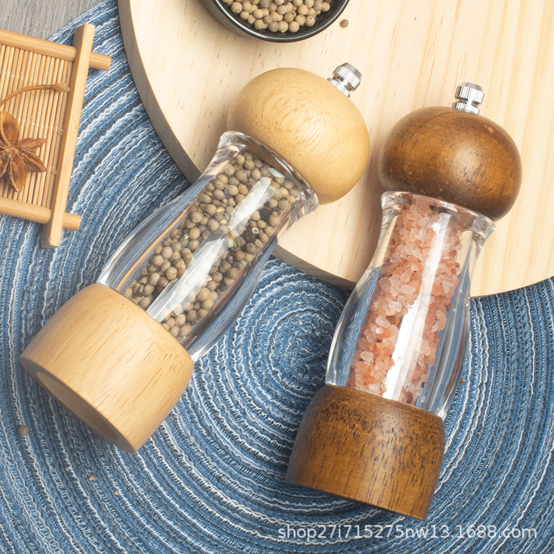 Camping al aire libre manual pimienta botella de molienda de pimienta restaurante occidental bistec botella de pimienta harina rápida de cocina molienda de pimienta