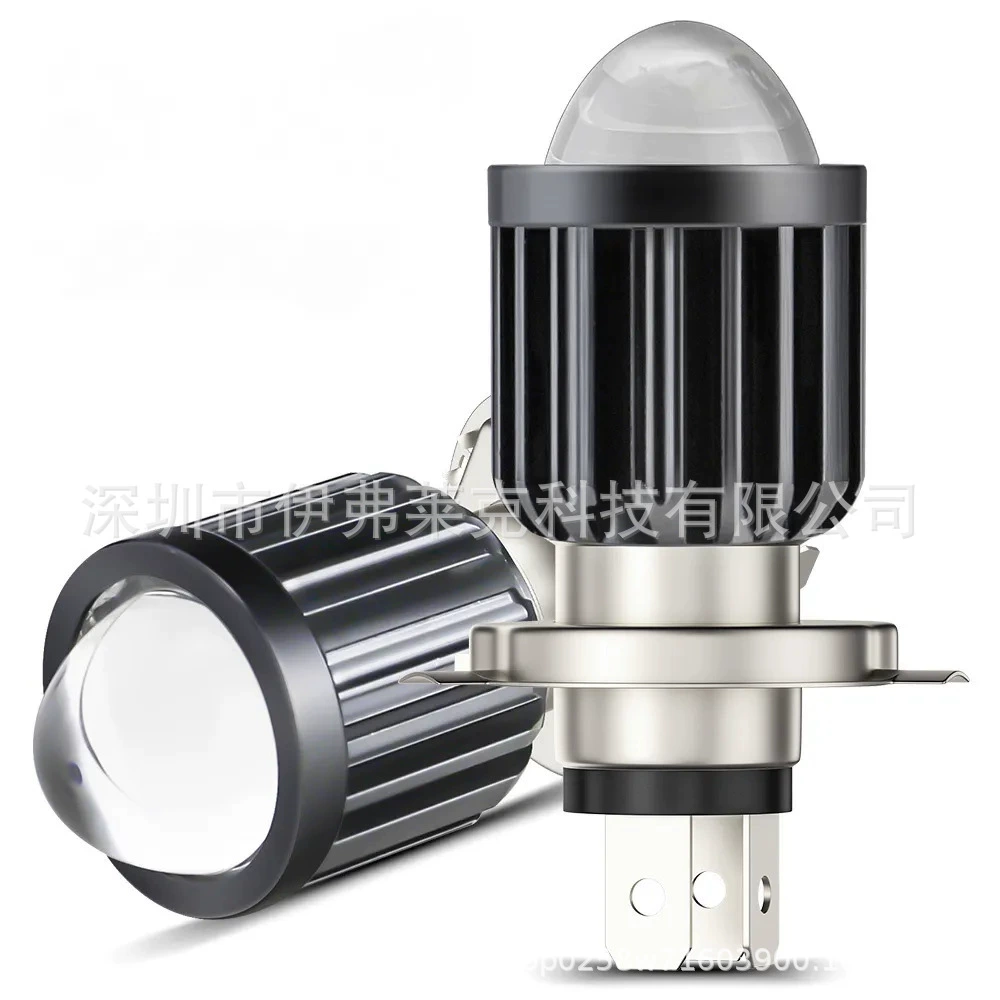 Мотоцикл светодиодная фара прожектор линза одинарный коготь двойной коготь три когтя рыбий глаз H4H6 дальний и ближний свет PX15D